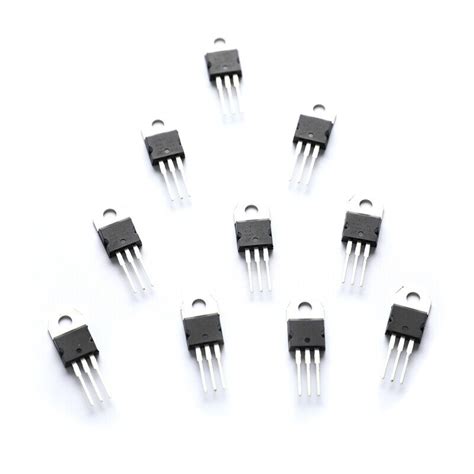 10pcs L7805CV L7805 7805 Voltage Regulator IC 5V 1 5A TO 220 Make In