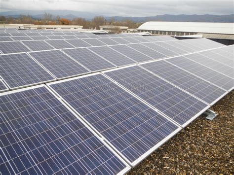 Impianto Fotovoltaico Kwp Su Copertura Piana Arezzo Pentium