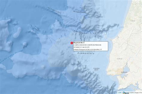 Sismo De Na Escala De Richter Sentido Em Lisboa Tvi Not Cias