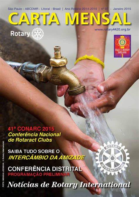 Carta Mensal By Rotary International Distrito Issuu