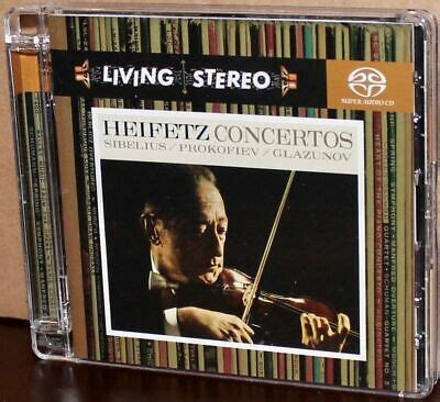 Rca Sacd Sibelius Prokofiev Glazunov Violin Concertos Heifetz