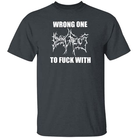 Dying Fetus Wrong One Flag Shirt All In Merch T Shirts Wrong One To Fuck With Shirts Tiotee