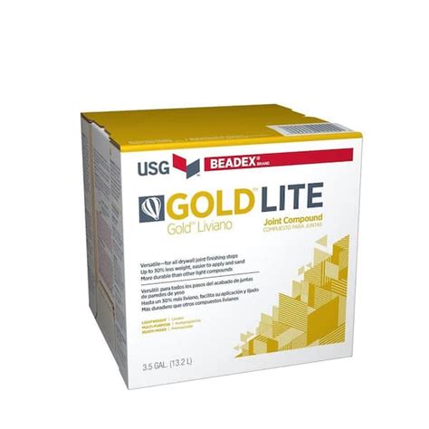 Usg Beadex Brand Gal Gold Lite Ready Mixed Joint Compound