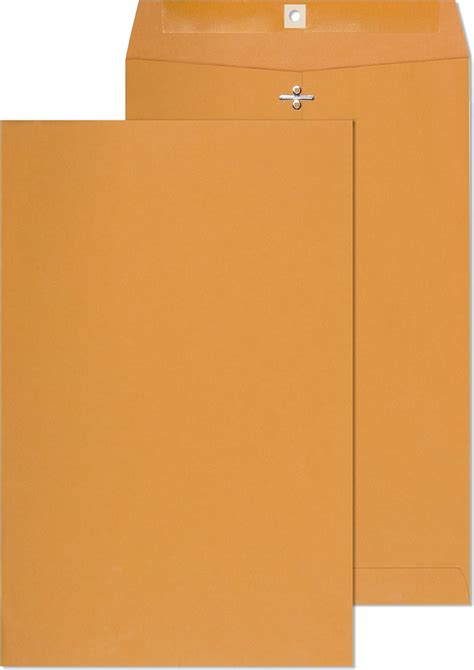 Amazon.com : Clasp Envelopes - 10 x 15 Inch Brown Kraft Catalog ...