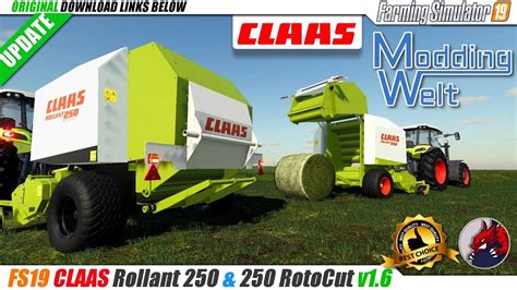 Fs Claas Rollant And Rotocut V Review Youtube