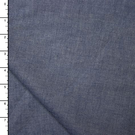 Cali Fabrics Medium Blue Chambray