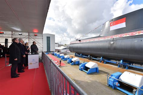 Singapore Launches Fourth Invincible Class Submarine Asian Military Review