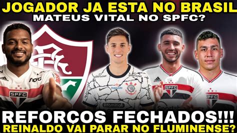 TEM REFORÇO NA ÁREA NAHUEL FERRARESI E N BUSTOS É TRICOLOR MATEUS