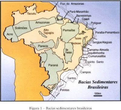 Geo Do Monteiro Lobato Mapa Bacias Sedimentares Brasileiras