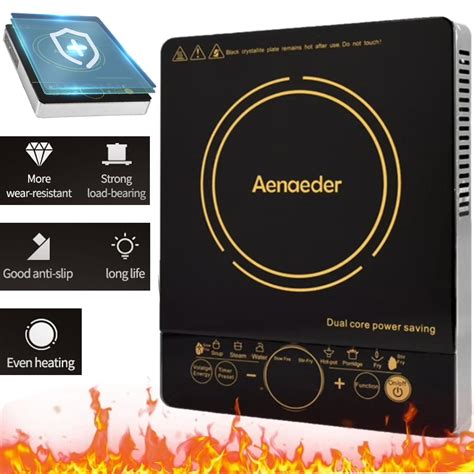 Oenbopo Portable Induction Cooktop W Sensor Touch Countertop Burner Hot Plate For Cooking