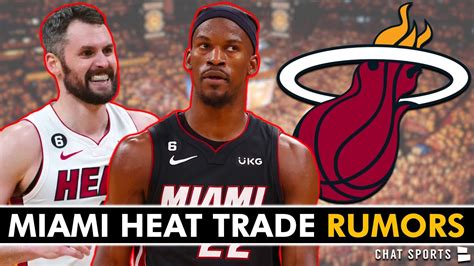 Miami Heat Trade Rumors On Jimmy Butler And Kevin Love Youtube