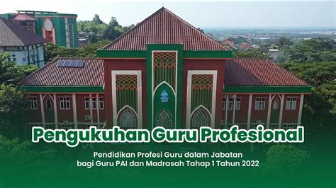 Pengukuhan Guru Profesional Pendidikan Profesi Guru Dalam Jabatan Bagi