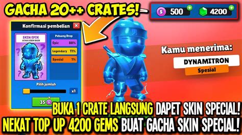 TOTAL 10000 GEMS GACHA 20 SKINS 1X BUKA DAPET SKIN SPECIAL