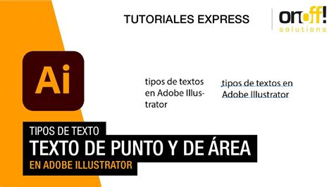 Entendiendo Los Tipos De Texto En Adobe Illustrator Youtube