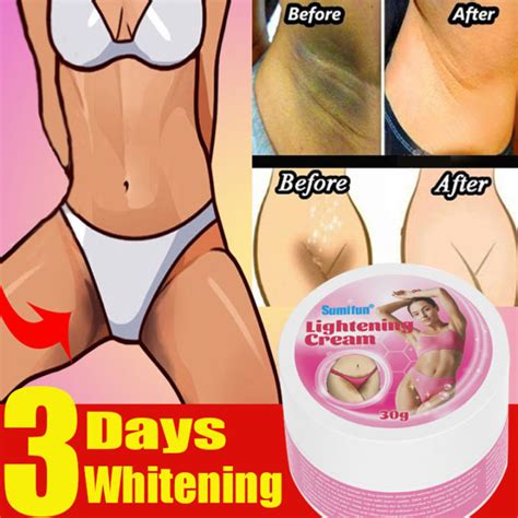 30g Underarm Whitening Cream 3 Days Fast And Effective For Neck Armpits Thighs Bikini Private