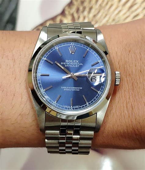 Trova Il Tuo Datejust Blu Della Rocca Gioielli