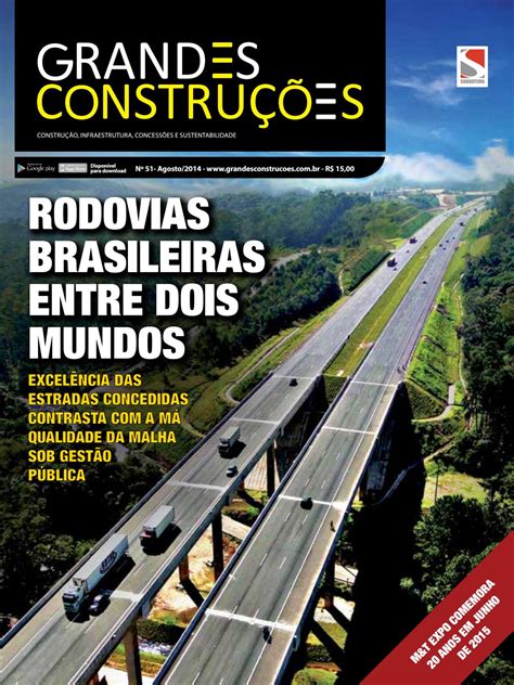 Grandes Construções Ed 51 Agosto 2014 by Sobratema Publicações Issuu