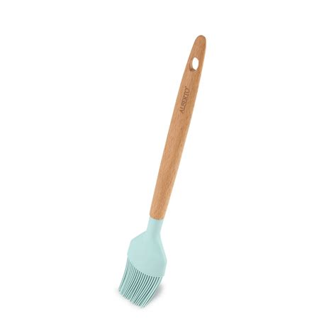 Buy Alberto Silicone Pastry Brush With Wooden Handle Blue Online Nice