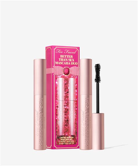 Too Faced Better Than Sex Mascara Duo At BEAUTY BAY