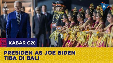 Joe Biden Tiba Di Bali Dikawal Ketat Hingga Jalan Raya Disterilkan