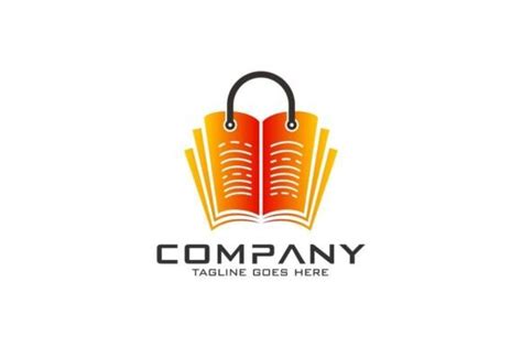 Book Shop Logo Design Graphic by sahenur89 · Creative Fabrica