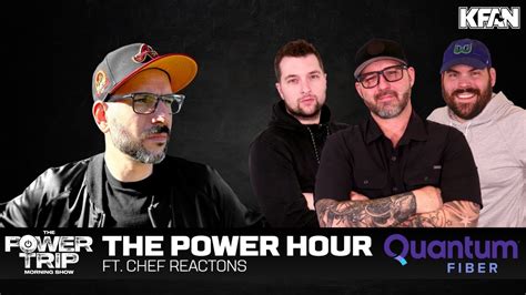 The Power Trip Live Feat Chef Reactions Youtube