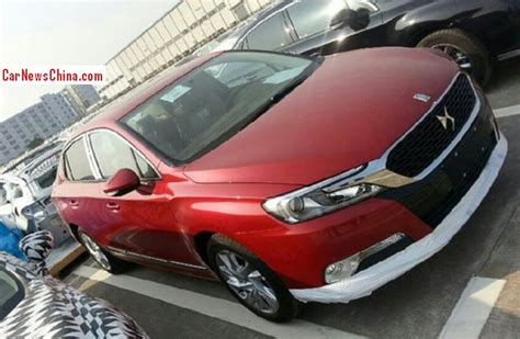 Spy Shots Citroen DS 5LS Is Naked From All Sides In China