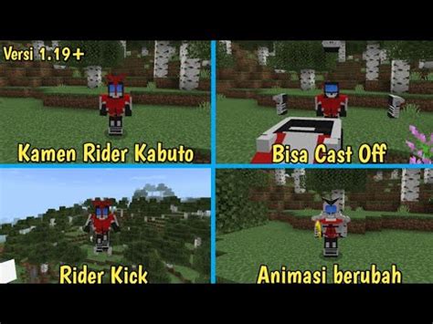 Addon Terkeren Kamen Rider Kabuto Ada Animasi Berubah Bisa Cast Off V 1