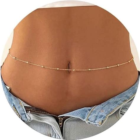 Allecto Plus Buikketting Goud Voor Vrouwen Bikini Body Chain Zomer