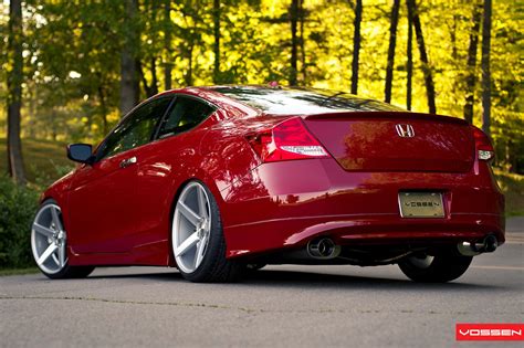 Sporty- Looking Red Honda Accord with Chrome Trim — CARiD.com Gallery