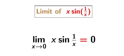 Limit Of X Sin 1 X As X Approaches 0 IMath