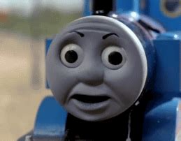 Thomas surprise face gif by CyotheLion on DeviantArt