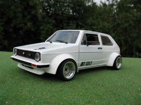 Volkswagen Golf 1 GTI Kit Miniature Abt Solido 1 18 Voiture Miniature