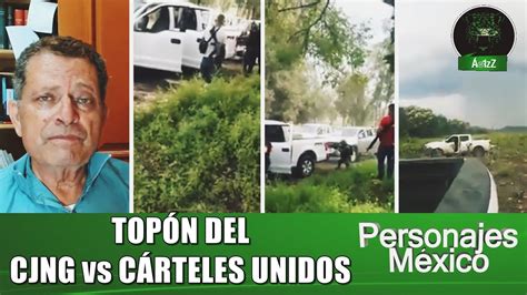 Topón entre el CJNG y CU en limites de Michoacán y Jalisco se habla de