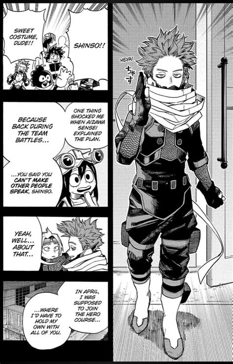 Shinso Hitoshi Hero Boku No Hero Academia My Hero Academia Manga