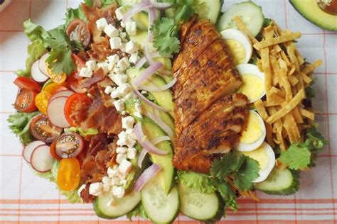 Adobo Chicken Salad With Cilantro Dressing Recipe Good Healthy