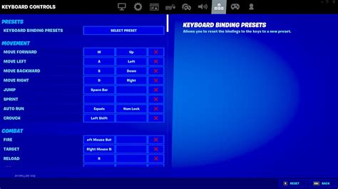 My Fortnite Key Binds Youtube