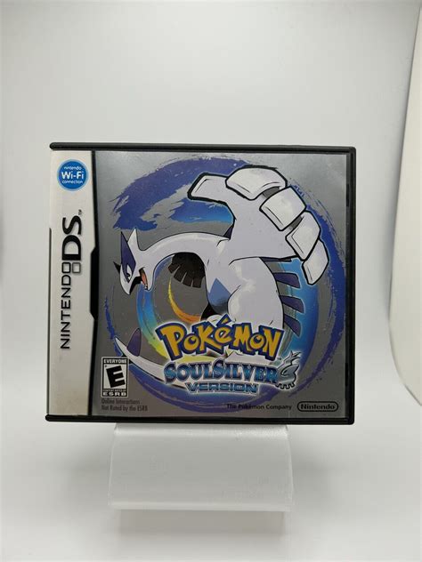 Case And Manual Only No Game Pokemon Soulsilver Version Nintendo Ds