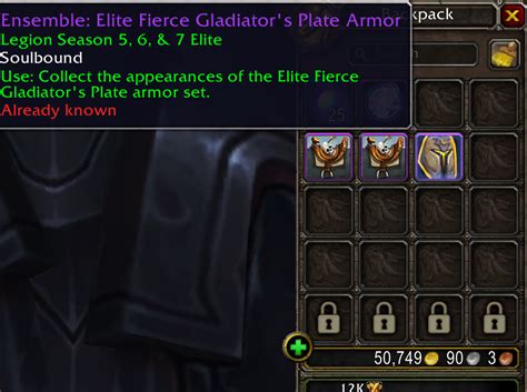 Sold Warrior Legion Elite In Bags Mage Tower Arms