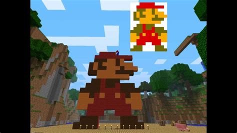 Minecraft Mario Speed Build Youtube