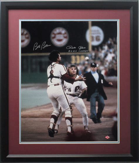 Pete Rose & Bob Boone Philadelphia Phillies 1980 World Series Photo Fr - Sports Vault Shop