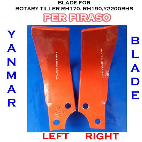 Rotovator Blade PER PIECE For Yanmar Tractor EF393T Kubota Rotovator