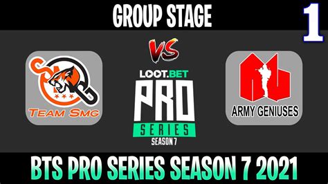 Smg Vs Army Geniuses Game Bo Group Stage Bts Pro Series Sea