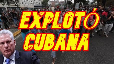 Explot Por Lazara Y Lucas Cuba Pa La Calle Hasta Que Salga Dictadura