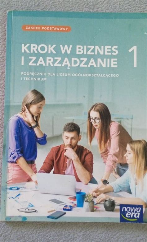 KROK W BIZNES I ZARZĄDZANIE 1 podręcznik dla liceum technikum