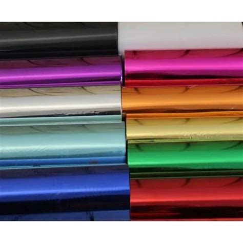 Pet Polyethylene Terephthalate Plain Colored Hot Stamping Foil