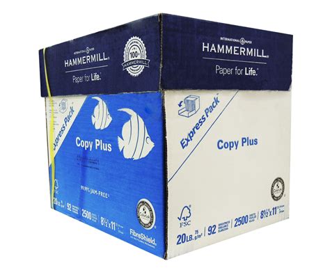 Caja Hoja Blanca Carta Hammermil Hojas Comercializadora Hiro