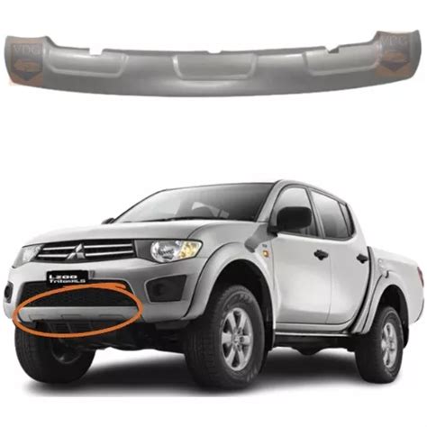 Saia Spoiler Moldura Parachoque Dianteiro L 200 Triton 11 16