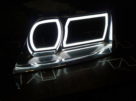 Toyota Crown Majesta. Светодиодные вставки в фары — TAU tech на DRIVE2