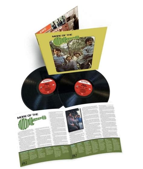 Monkees The More Of The Monkees 2lp 180 Gram Deluxe Tip On Styl